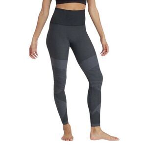Spanx Women's Large LOOK at Me Now Seamless Moto Leggings Charcoal Black Size M